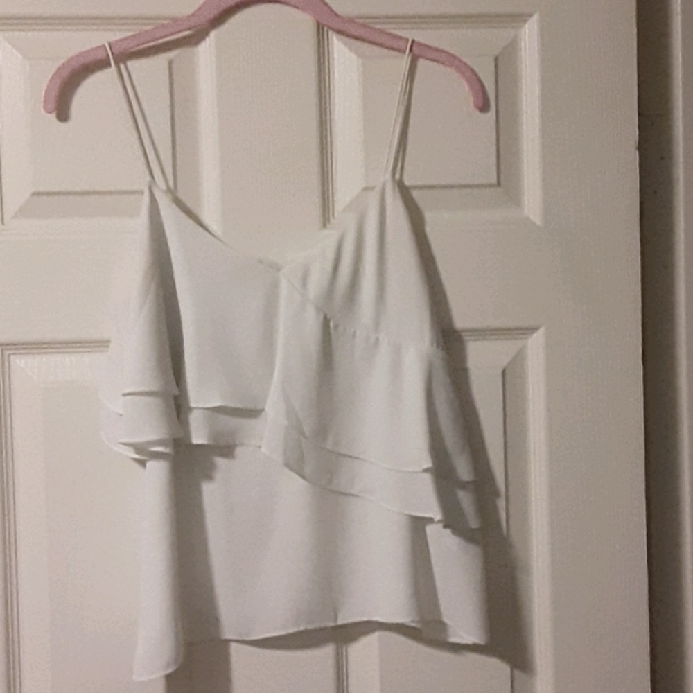J.Crew ruffle top sz 6